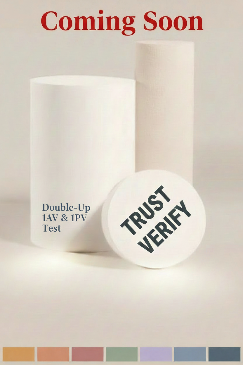 Double-Up 1AV & 1PV test strip